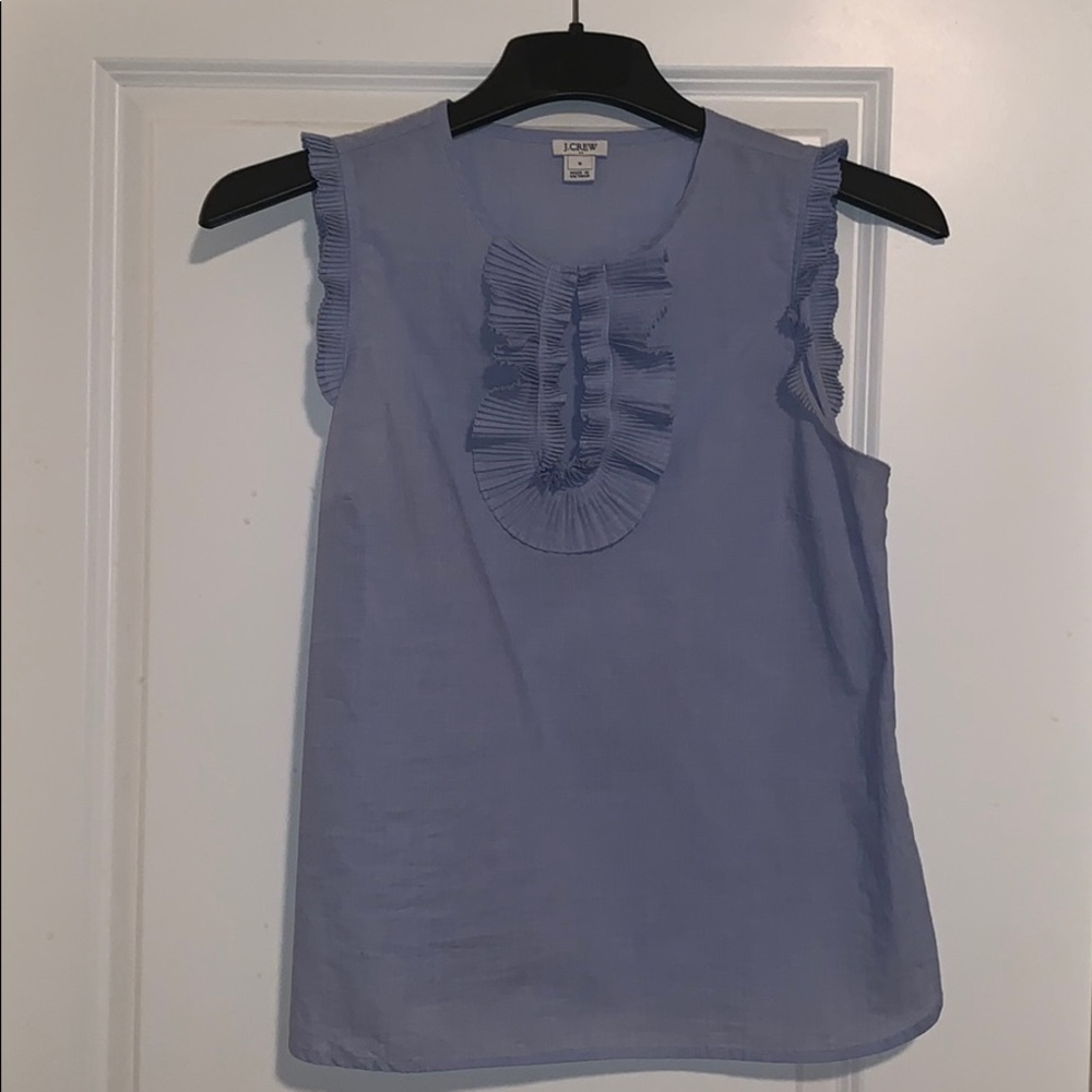 J. Crew Ruffle Tank